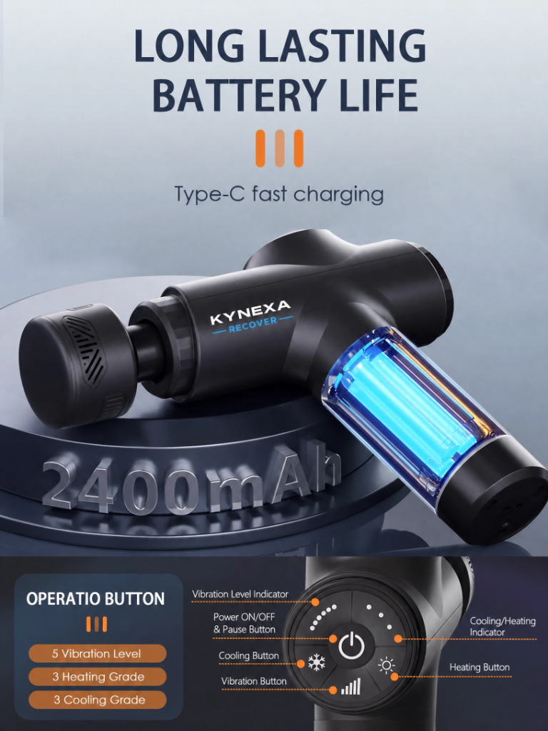 Cold & Hot Therapy Massage Gun