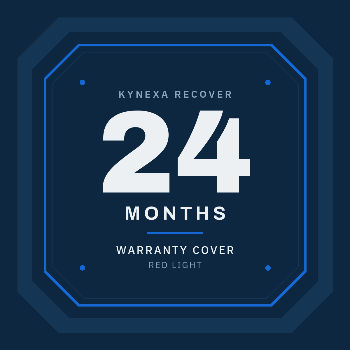KYNEXA Warranty Extension to 24 Months — Red Light